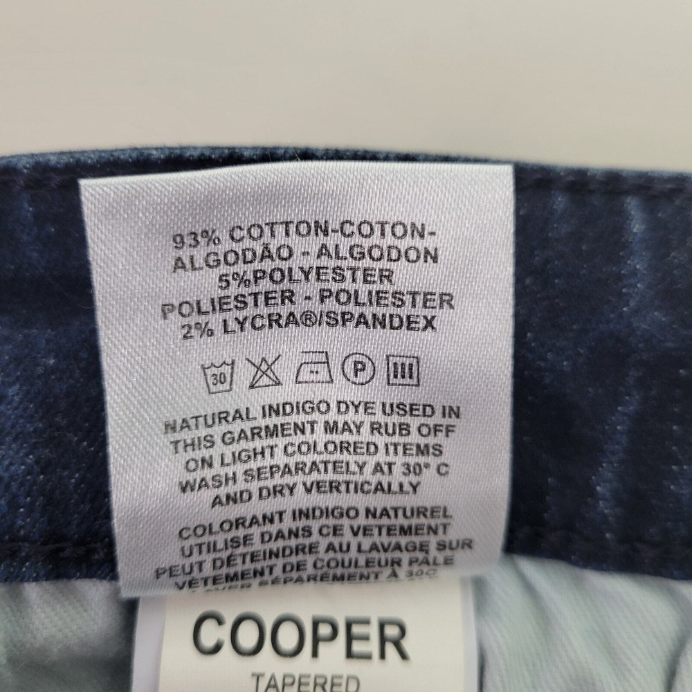 DL1961 Men's‎ Cooper Jeans 32 x 32 Tapered Blue (Deep Dive) - Picture 6 of 11
